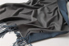 Fashion Winter Solid Soft Scarf Cashmere Lightweight Scarves Shawls Cashmere Escharpe Scarfs Lightweight Shawls Hijabs Shawls Escharpe Elegant Wrap Blanket Bandana Tassel For Lady