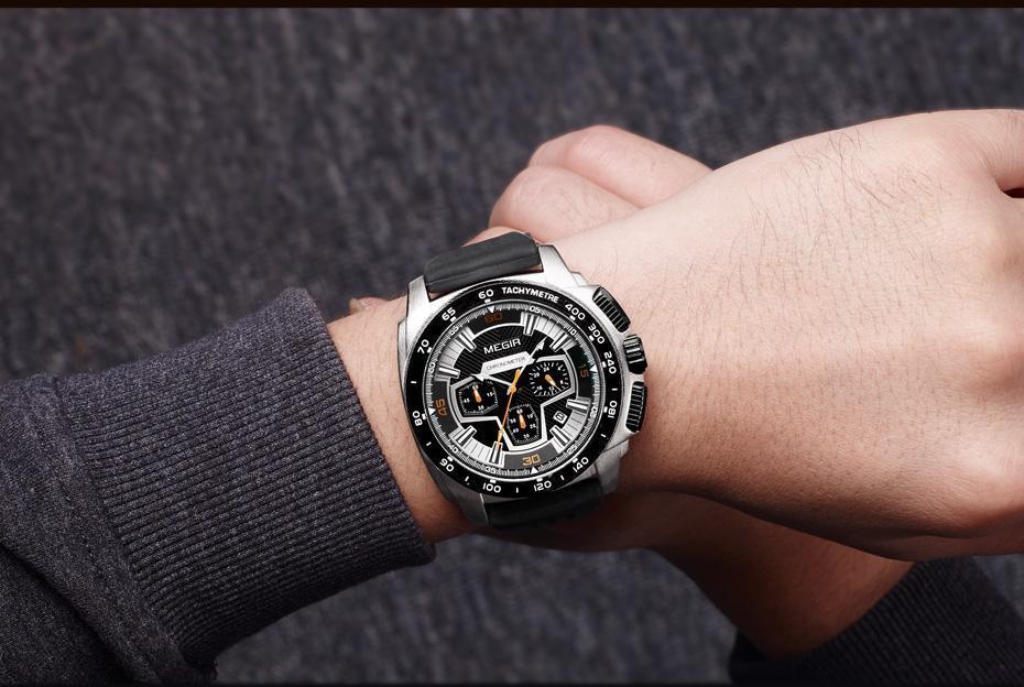 Elegant Sport Mens Watches Modern Luxury Silicone Band Waterproof Fashion Quartz Luminous Unique Design Wristwatch For Man Stevvex