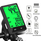Waterproof Bicycle Computer Wireless And Wired Bike Cycling Odometer Stopwatch Speedometer Bicycle Speedometer With LCD Display 20 Functions And Automatic Wake-up Stevvex