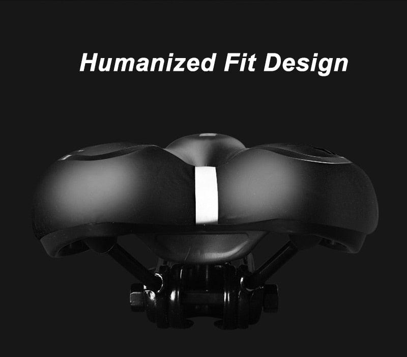 Breathable Silicone Cushion Seat PU Leather Surface Silica Filled Gel Comfortable Shockproof Bicycle Saddle Padded Professional Waterproof Road Bike Saddle For Men Stevvex