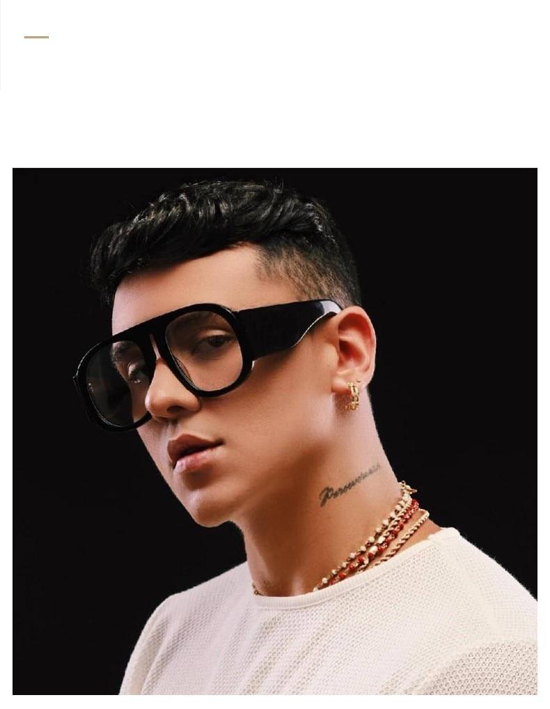 Fashionable & Luxury Round Shape Sunglasses For Men & Women & Designer Oversized & Attractive Personality Colorful Frames Unique Glasses In Retro Style Sunglasses Stevvex