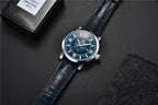 2021 New Simple Business Quartz Men Wristwatch Luxury Casual Leather Strap Waterproof Watch Stevvex