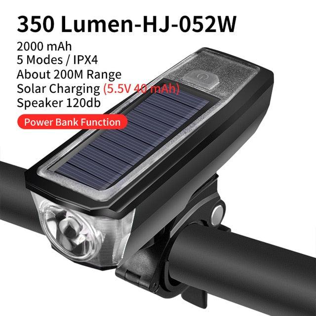 Bike Light Rainproof USB Rechargeable LED 2000mAh MTB Front Lamp Headlight Aluminum Ultralight Flashlight Super Bright Bicycle Front Headlight 5 Light Modes And Large Capacity Battery Stevvex
