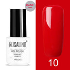 Stylish Women Gel Nail Polish Multi Color Manicure Set UV Led Tehnology Elegant Fashion Design Crack Effect