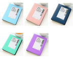 64 Pockets Mini Instant Polaroid Photo Album Picture Case for Mini Film 7s 8 25 50s 90 Mini Polaroid Album Refillable Notebook Photo Album Valentines Day Gift Anniversary Gift Stevvex