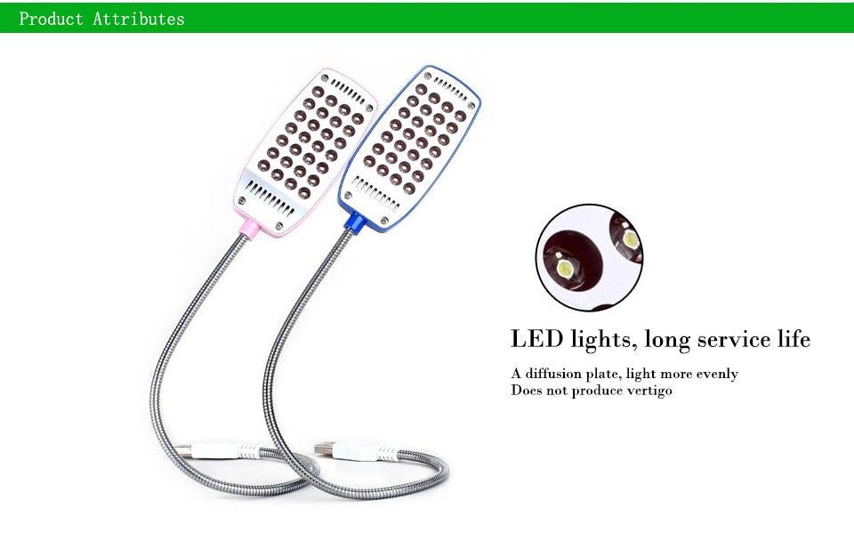 5V USB power LED Desk lamp Flexible study Reading Book lights Eye Protect Table lamp With Clip For Home Decorative Table Lamp Cute Study Lamps for Bedroom Décor Stevvex