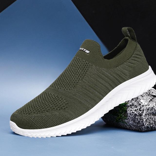 New Men Sneakers Light Fashion Casual Shoes Slip-On Comfortable Women Pink Couple Shoes Outdoor Walking Footwear Non-Slip Running Climbing Shoes Sneakers Stevvex