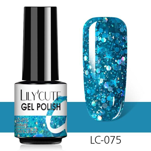 Luxury Metallic Womens Nail Polish Silver Rose Permanent UV Gel Nail Varnish Elegant Luxury Metal Effect More Collor For Girls Stevvex