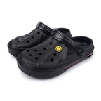 Gray Cute Summer Sandals Women Beach Sandals Non Slip Comfortable Lightweight Outdoor Sandals Woman Light Weight Quick Drying Slip-On Garden Clog Shoes Rubber Slipper Stevvex