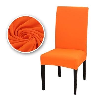 Dining Chair Covers Stretch Chair Covers Parsons Chair Slipcover Removable Anti Dirty Seat Chair Cover Spandex Kitchen Cover for Banquet Wedding Dinner Restaurant house Stevvex