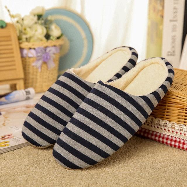 Women Indoor Slippers Warm Plush Home Slipper Autumn Winter Woman House Flat Floor Soft Slipper Silent Slides Plush Fleece Insole Fluffy Slippers For Indoor Home Bedroom Stevvex