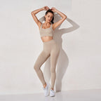 Elevate Active: Seamless High-Waist Bra & Leggings