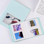 Cute Mini Holds 64 Photos Album Jelly Color Photo Album for Name Card 7s 8 25 50s Mini Photo Album Ring Binder Cover Refillable Notebook Photo Album Stevvex