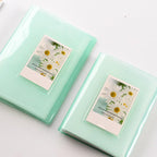 Cute Mini Holds 64 Photos Album Jelly Color Photo Album for Name Card 7s 8 25 50s Mini Photo Album Ring Binder Cover Refillable Notebook Photo Album Stevvex