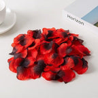 1000PCs Fake Separated Deodorized Rose Petals Party Decorations Artificial Flowers Romantic Wedding Marriage Accessories For Valentine Gifts Stevvex