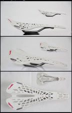 Mountain Super Light Plastic Bicycle Saddle  Bike Saddle Seat PVC Cushion Hollow Seat Saddle Ultra Light Cycling Bicycle Seat Saddle Hollow Ergonomic Shock Absorption Water Resistant Protection