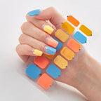 Full Cover Nail Stickers Designer Nail Decals Fashion Five Sorts of Nail Stickers  Nail Sticker set Nail Decoration Nail Strips 3D Nail Art Stickers Decal Slider Template Diy Nail Tool Decorations Nail Art Design Self Adhesive Luxury Designer Nail Sticker Stevvex