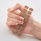 Full Cover Nail Stickers Designer Nail Decals Fashion Five Sorts of Nail Stickers  Nail Sticker set Nail Decoration Nail Strips 3D Nail Art Stickers Decal Slider Template Diy Nail Tool Decorations Nail Art Design Self Adhesive Luxury Designer Nail Sticker Stevvex