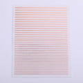 Gold Silver 3D Nail Sticker Curve Stripe Lines Nails Stickers Gradient Adhesive Striping Tape Nail Art Stickers Decal Decoration Metallic Curve Strip Line Nail Decal Self-Adhesive 3D Wave Design Decoration for Women Girls Stevvex
