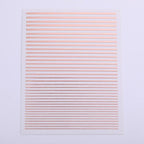 Gold Silver 3D Nail Sticker Curve Stripe Lines Nails Stickers Gradient Adhesive Striping Tape Nail Art Stickers Decal Decoration Metallic Curve Strip Line Nail Decal Self-Adhesive 3D Wave Design Decoration for Women Girls Stevvex