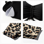 High Waist Bikini Leopard Bikini Women Push Up Swimsuit Women's Leopard Print Swimsuits High Waist Bikini Set 2 Piece Bathing Suits Women Printed Swimwear Tie Dye Summer Swim Beachwear Stevvex