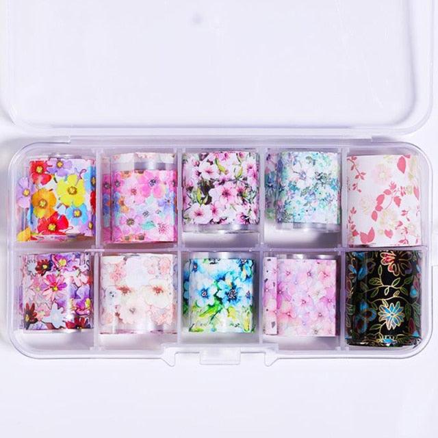 Snake Leopard Nail Foils Marble Nail Art Transfer Sticker Slider Nail Art Decal Manicuring Design Tip Decoration Decal Self-Adhesive 3D Wave Design Decoration for Women Girls Adhesive Striping Tape Nail Art Stickers Metallic Curve Strip Line Nail Decal Stevvex