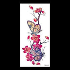1 Pcs Elegant Temporary Tattoos Stickers Rose Flowers Arm Shoulder Tattoo Waterproof Big Luxury Flower For Womens Stevvex