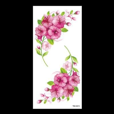 1 Pcs Elegant Temporary Tattoos Stickers Rose Flowers Arm Shoulder Tattoo Waterproof Big Luxury Flower For Womens Stevvex