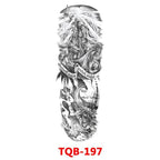 Full Arm Large Size Sleeve Temporary Sticker Dragon Tattoo Waterproof Body Art Realistic 3D Design For Mens Stevvex