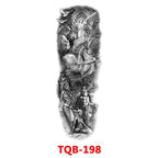 Full Arm Large Size Sleeve Temporary Sticker Dragon Tattoo Waterproof Body Art Realistic 3D Design For Mens Stevvex