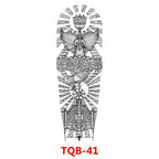 Full Arm Large Size Sleeve Temporary Sticker Dragon Tattoo Waterproof Body Art Realistic 3D Design For Mens Stevvex