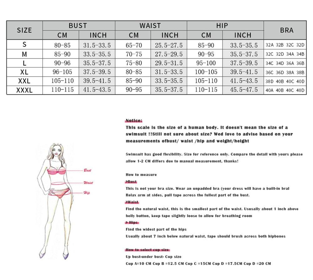 Two-Pieces Women  Push-Up Padded Bra Ruffles Bandage Bikini Set Swimsuit  Women's Bathing Suits Ruffles Flounce Bikini Sets Low Rise Two Piece Swimsuit Swimwear Bathing Suit Beachwear Stevvex