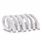 Cat6 RJ45 Network LAN Ethernet Flat Cable Computer UTP Patch Cord For Router Network Ethernet Cable Plated RJ45 Connectors Ethernet LAN Cable Stevvex
