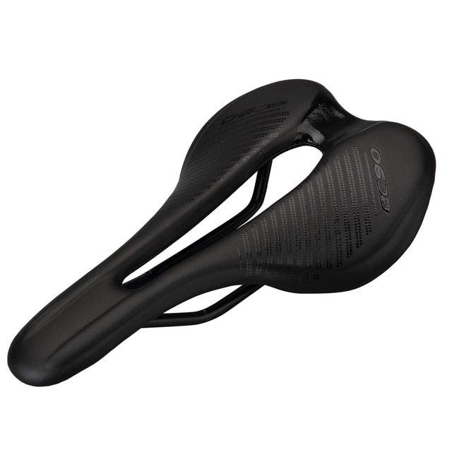 Road Bike Saddles PU Ultralight Breathable Comfortable Seat Cushion Bike Racing Saddle Superflow Road Bike Saddle High Performance And Comfortable Lightweight Sport Road Bike Seat Stevvex