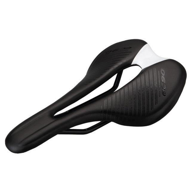 Road Bike Saddles PU Ultralight Breathable Comfortable Seat Cushion Bike Racing Saddle Superflow Road Bike Saddle High Performance And Comfortable Lightweight Sport Road Bike Seat Stevvex