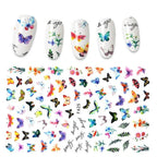 The New 3D Nail Sticker Cool English Letter stickers for nail Foil Love Heart Design Fashion Manicure Stickers Girls Manicure Decoration Nail Art Supplies 3D Self-Adhesive Nail Decals Designer Nail Stickers for Acrylic Nails