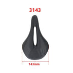 Full Carbon Saddle Road Bike Super Light Leather Carbon Bicycle Seat Optimized For Men Flexible And Comfortable Sit Bone Support Shock Absorbing Road Bike Saddle