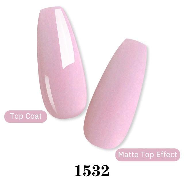 New 2022 Women Gel Nail Polish Pure Pink UV Gel Nail Polish Art Manicure Luxury Colorful Design For Ladies and Womens Stevvex