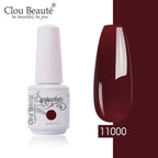 New 2022 Women Gel Nail Polish Pure Pink UV Gel Nail Polish Art Manicure Luxury Colorful Design For Ladies and Womens Stevvex