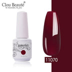New 2022 Women Gel Nail Polish Pure Pink UV Gel Nail Polish Art Manicure Luxury Colorful Design For Ladies and Womens Stevvex