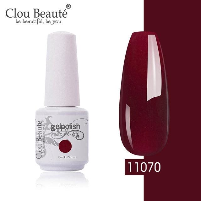 New 2022 Women Gel Nail Polish Pure Pink UV Gel Nail Polish Art Manicure Luxury Colorful Design For Ladies and Womens Stevvex