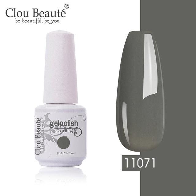New 2022 Women Gel Nail Polish Pure Pink UV Gel Nail Polish Art Manicure Luxury Colorful Design For Ladies and Womens Stevvex
