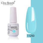 New 2022 Women Gel Nail Polish Pure Pink UV Gel Nail Polish Art Manicure Luxury Colorful Design For Ladies and Womens Stevvex