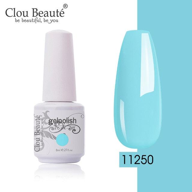 New 2022 Women Gel Nail Polish Pure Pink UV Gel Nail Polish Art Manicure Luxury Colorful Design For Ladies and Womens Stevvex