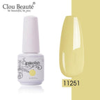 New 2022 Women Gel Nail Polish Pure Pink UV Gel Nail Polish Art Manicure Luxury Colorful Design For Ladies and Womens Stevvex