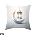 Black Gold Decor Pillow Case Ramadan Cushion Cover Pattern Decorative Cushion Pillowcase Stylish Pillow Home Decor Pillowcover Stevvex