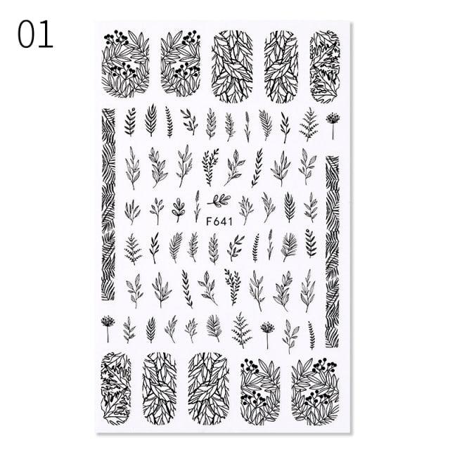 Alphabet Love Shaped  Pattern 3D Nail Stickers Slider Valentine Day Decals Foil For Love Nail Art Decoration Pop Art Nail Stickers Sexy Girl Designs Comics Water Transfer Decals Manicure Lips Nail Art Decorations Slider Nail Art Stickers Stevvex