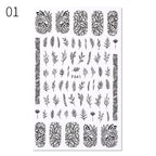 Alphabet Love Shaped  Pattern 3D Nail Stickers Slider Valentine Day Decals Foil For Love Nail Art Decoration Pop Art Nail Stickers Sexy Girl Designs Comics Water Transfer Decals Manicure Lips Nail Art Decorations Slider Nail Art Stickers Stevvex