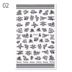Alphabet Love Shaped  Pattern 3D Nail Stickers Slider Valentine Day Decals Foil For Love Nail Art Decoration Pop Art Nail Stickers Sexy Girl Designs Comics Water Transfer Decals Manicure Lips Nail Art Decorations Slider Nail Art Stickers Stevvex
