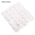 New Artificial 10/20/30 Heads 8cm PE Foam Rose Flowers Bride Bouquet Flower For Wedding Party Decorative Scrapbooking Flower Silk Roses for Wedding Centerpieces Bridal Show Bouquets Party Home Flowers Decoration Stevvex